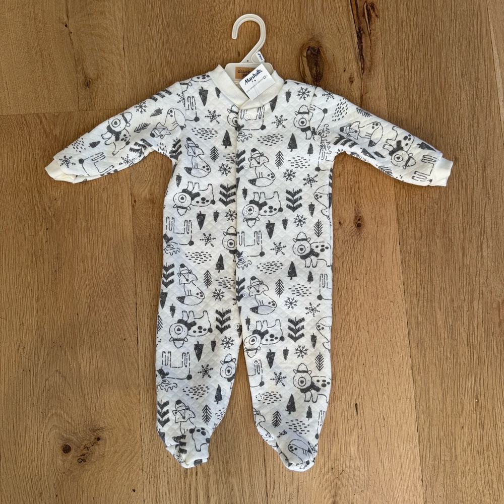 Chick Pea One Piece‎ Footie Size 6-9 Mos